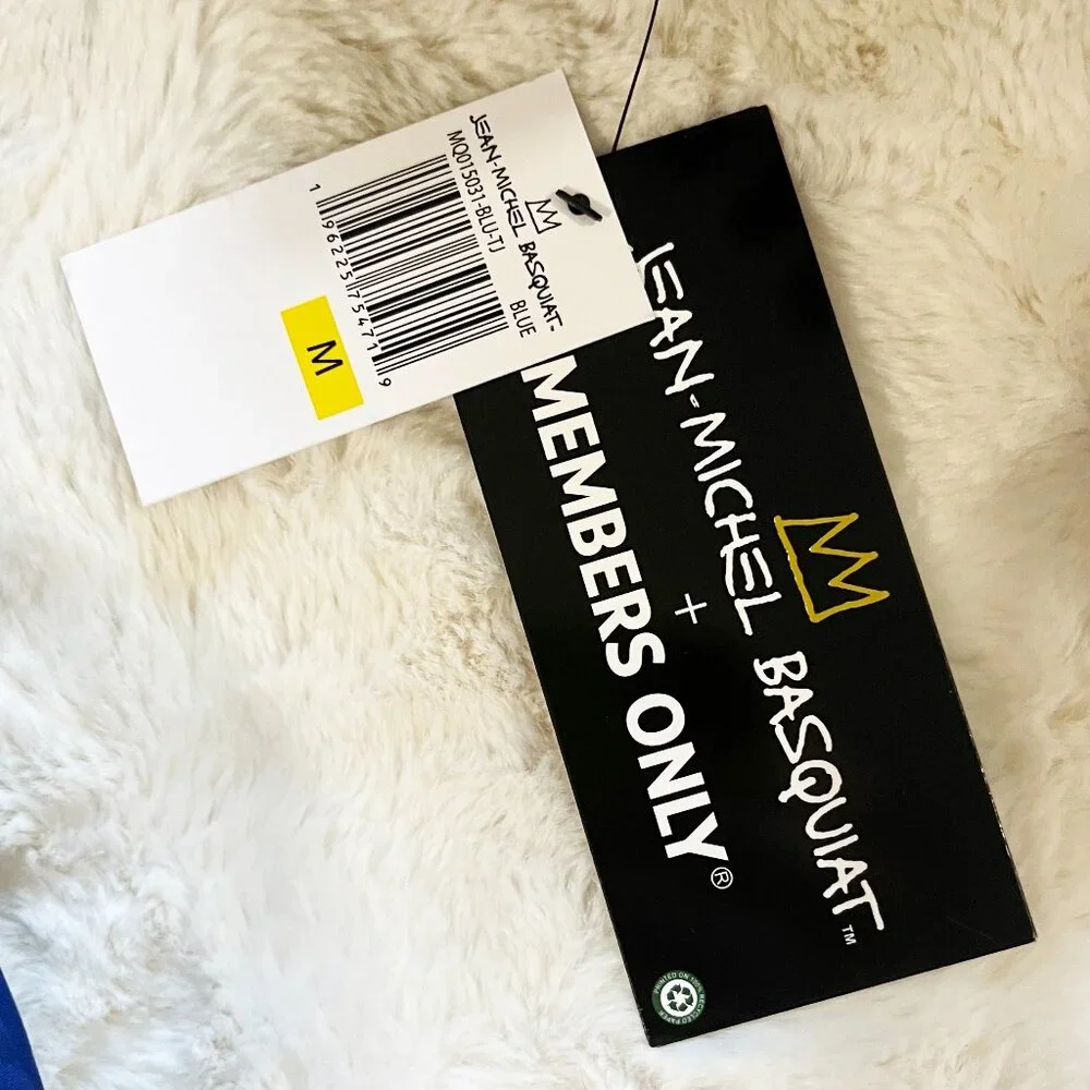 Jean-Michel‎ Basquiat x Members Only Bomber Jacket NWT Size Medium